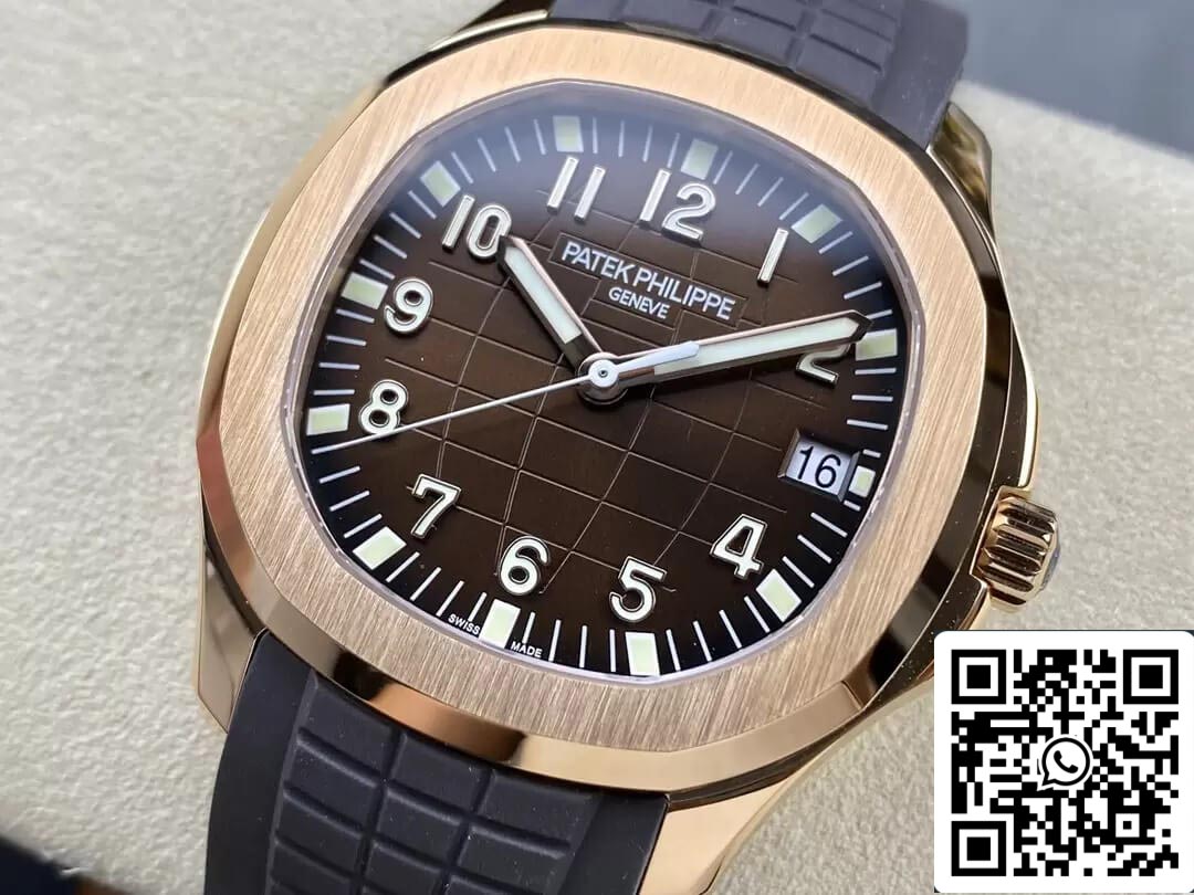 Patek Philippe Aquanaut 5167R-001 1:1 Meilleure édition 3K Factory V2 Version Or rose