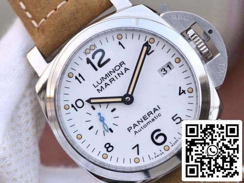 Panerai Luminor 1950 PAM1499 VS Factory 1:1 Meilleure édition suisse ETA P9010 Cadran blanc superlumé