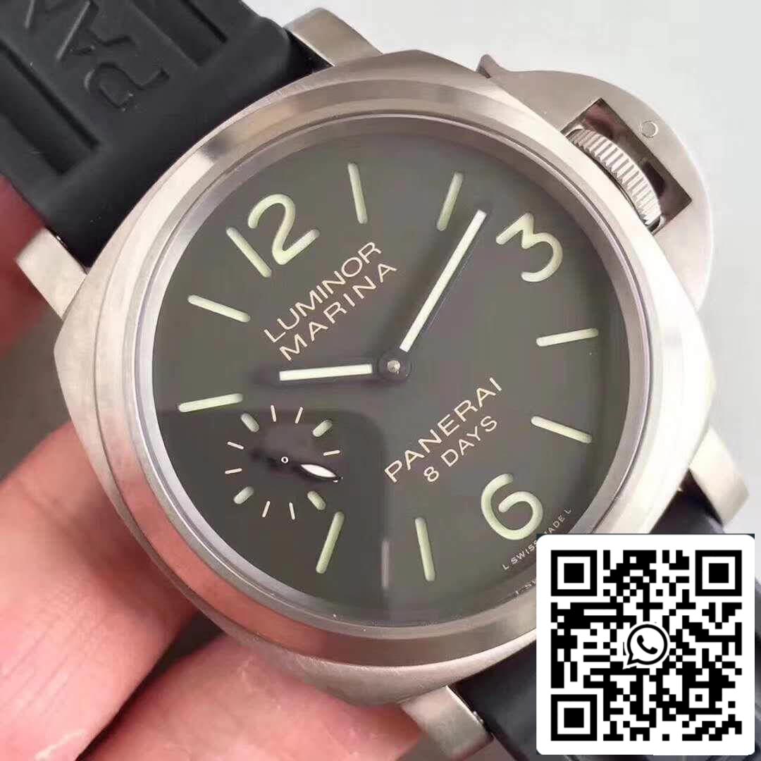 Panerai Luminor PAM510 ZF Factory Montres pour hommes 1:1 Meilleure édition suisse ETA P5000 Bracelet en caoutchouc noir