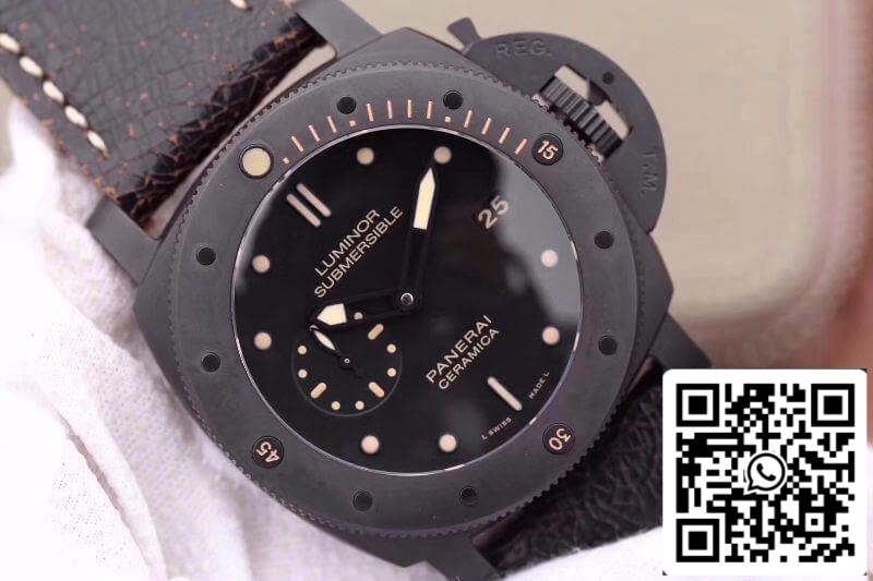 Panerai Luminor Submersible PAM508 VS Factory 1:1 Meilleure édition suisse ETA P9000 Cadran Superlumed noir