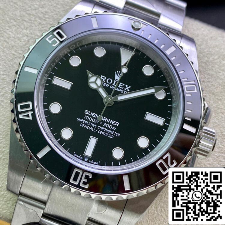 Rolex Submariner M124060-0001 41MM no date 3230 movement Clean Factory Black Dial