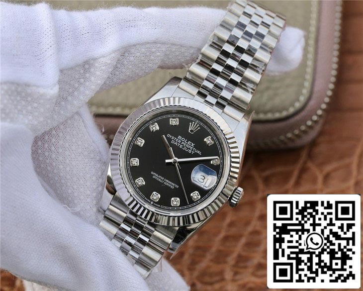 Rolex Datejust M126234-0027 1:1 Meilleure édition GM Factory Cadran noir