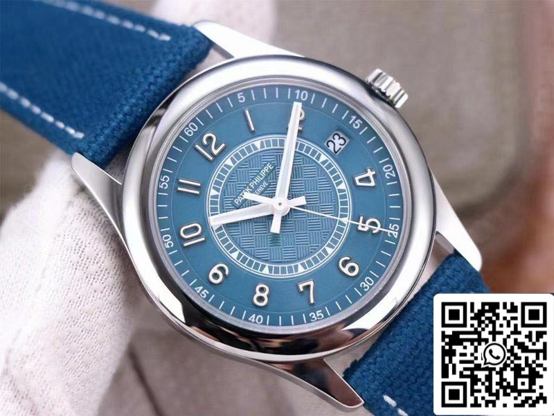 Patek Philippe Calatrava 6007A-001 1:1 Best Edition ZF Factory Blue Dial