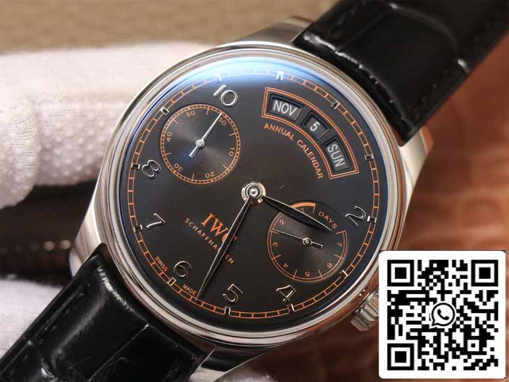 IWC Portugieser Pisa Versión 1:1 Mejor Edición YL Factory Esfera Negra