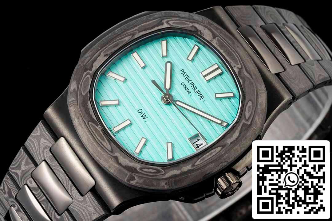 Patek Philippe Nautilus 5711 DiW 1:1 Melhor Edição Fibra de Carbono