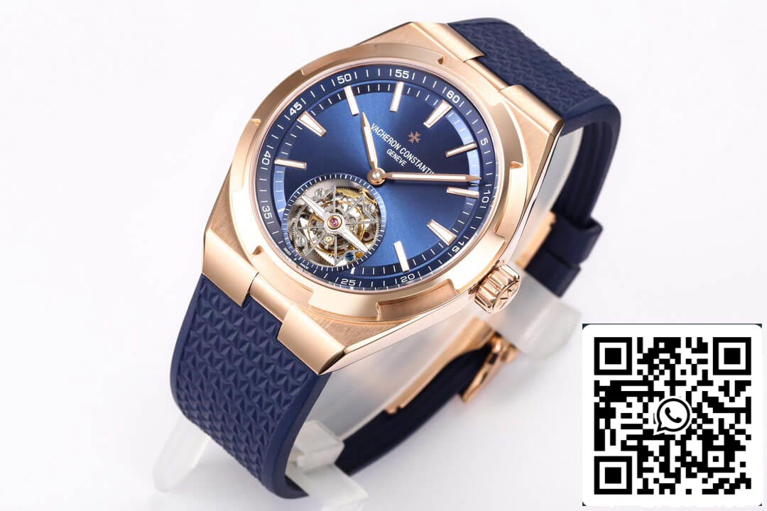 Vacheron Constantin Overseas Tourbillon 6000V/110R-B733 1:1 Meilleure édition BBR Factory Bracelet en caoutchouc