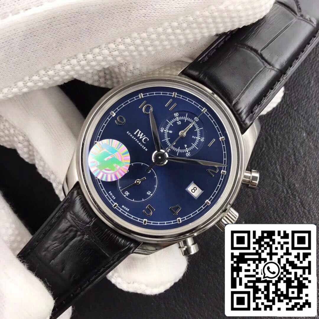 IWC Portugieser IW390303 1:1 Mejor edición ZF Factory esfera azul