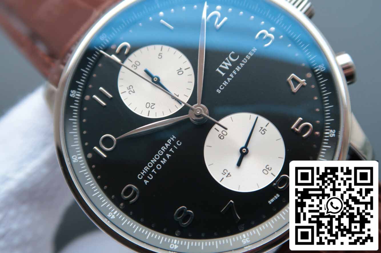 IWC Portugieser IW371404 1:1 Mejor edición ZF Factory V7 esfera negra