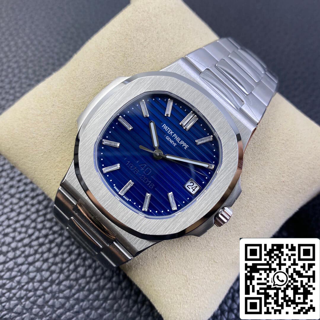 Patek Philippe Nautilus 5711/1P 1:1 Meilleure édition 3K Cadran bleu usine