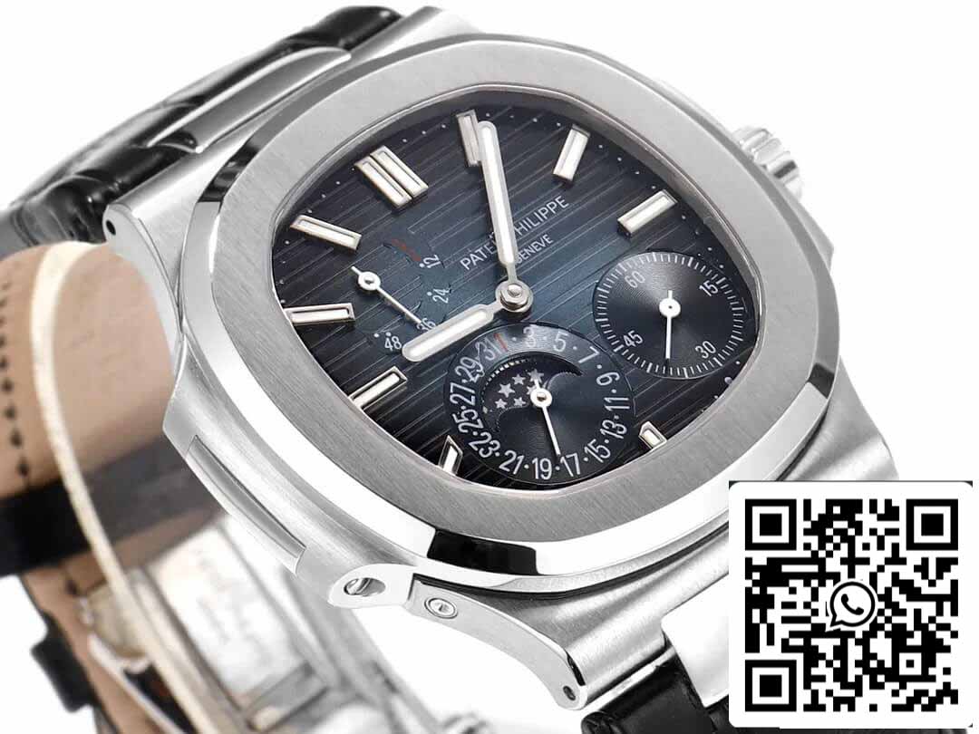 Patek Philippe Nautilus 5712 1:1 Meilleure édition PPF Factory V2 Bracelet en cuir