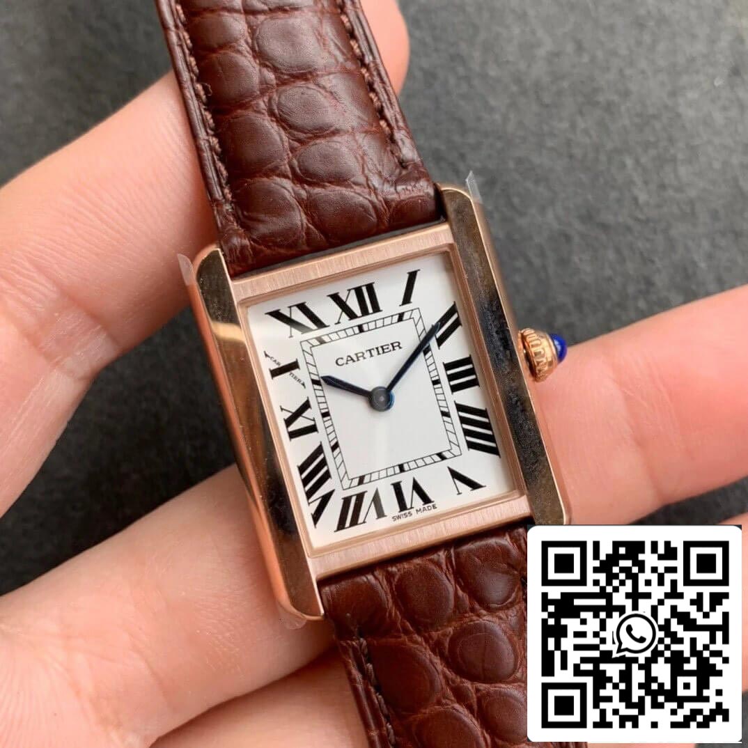 Cartier Tank W5200024 1:1 Best Edition K11 Factory Rose Gold