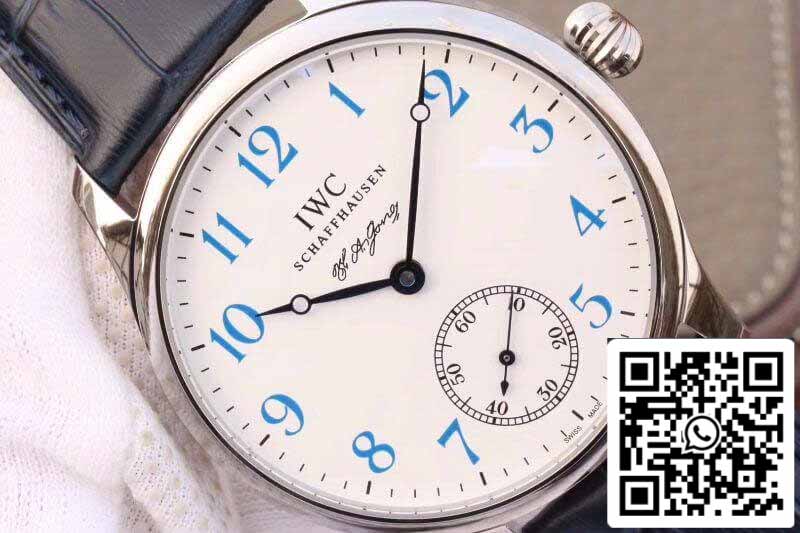 IWC Portugieser IW544203 GS Factory 1:1 Mejor Edición Suiza ETA6498 esfera blanca