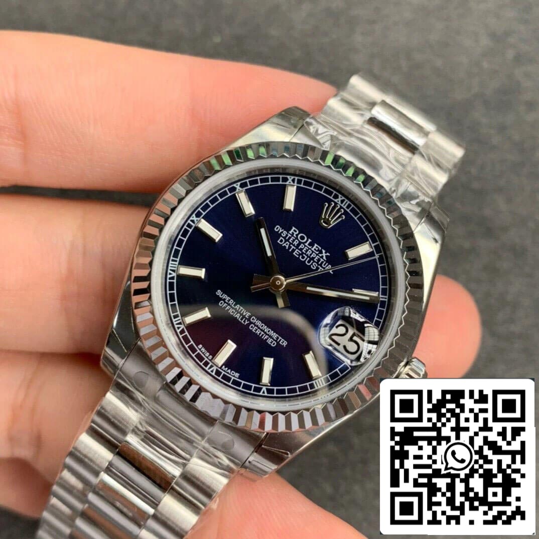 Rolex Datejust M178274-0038 1:1 Best Edition GS Factory quadrante blu