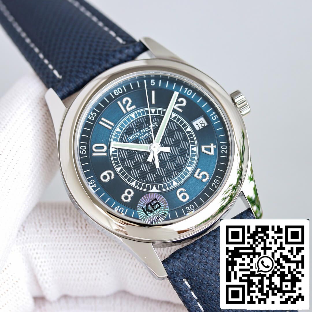 Patek Philippe Calatrava 6007A-001 1:1 Meilleure édition GS Factory Cadran bleu