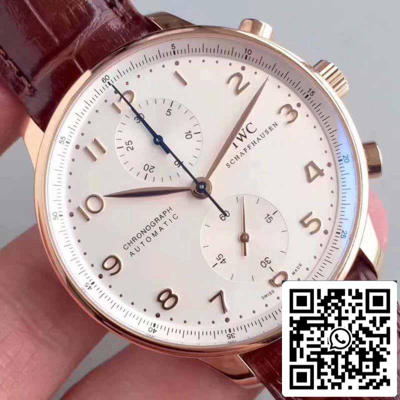 Cronógrafo Português IWC IW371445 ZF Factory 1:1 Melhor Edição Suíça ETA7750