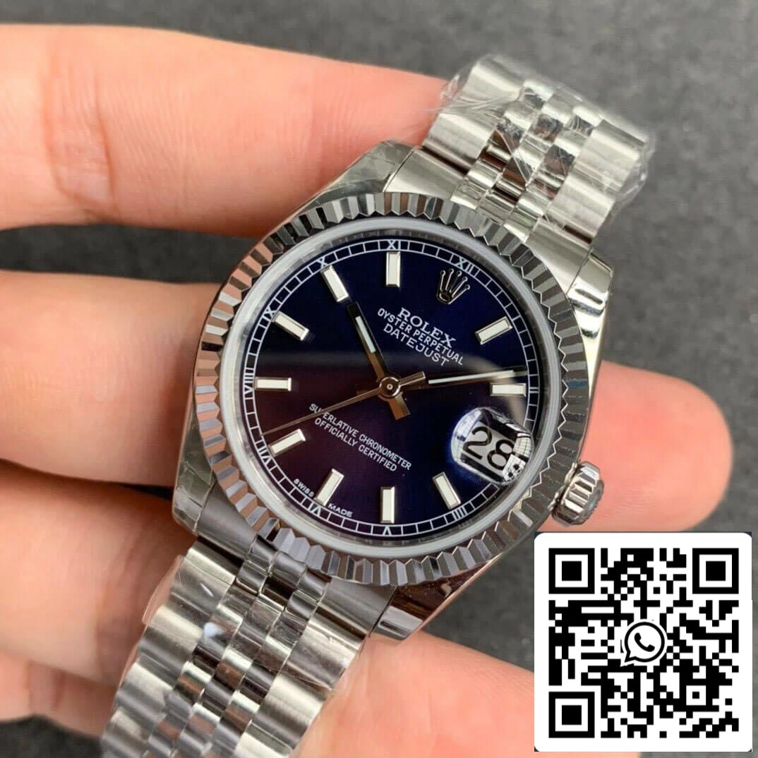 Rolex Datejust M178274-0037 1:1 Meilleure édition GS Factory Cadran bleu