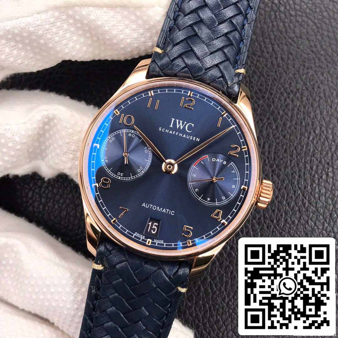 IWC Portugieser IW500713 1:1 Meilleure édition ZF Factory Cadran bleu