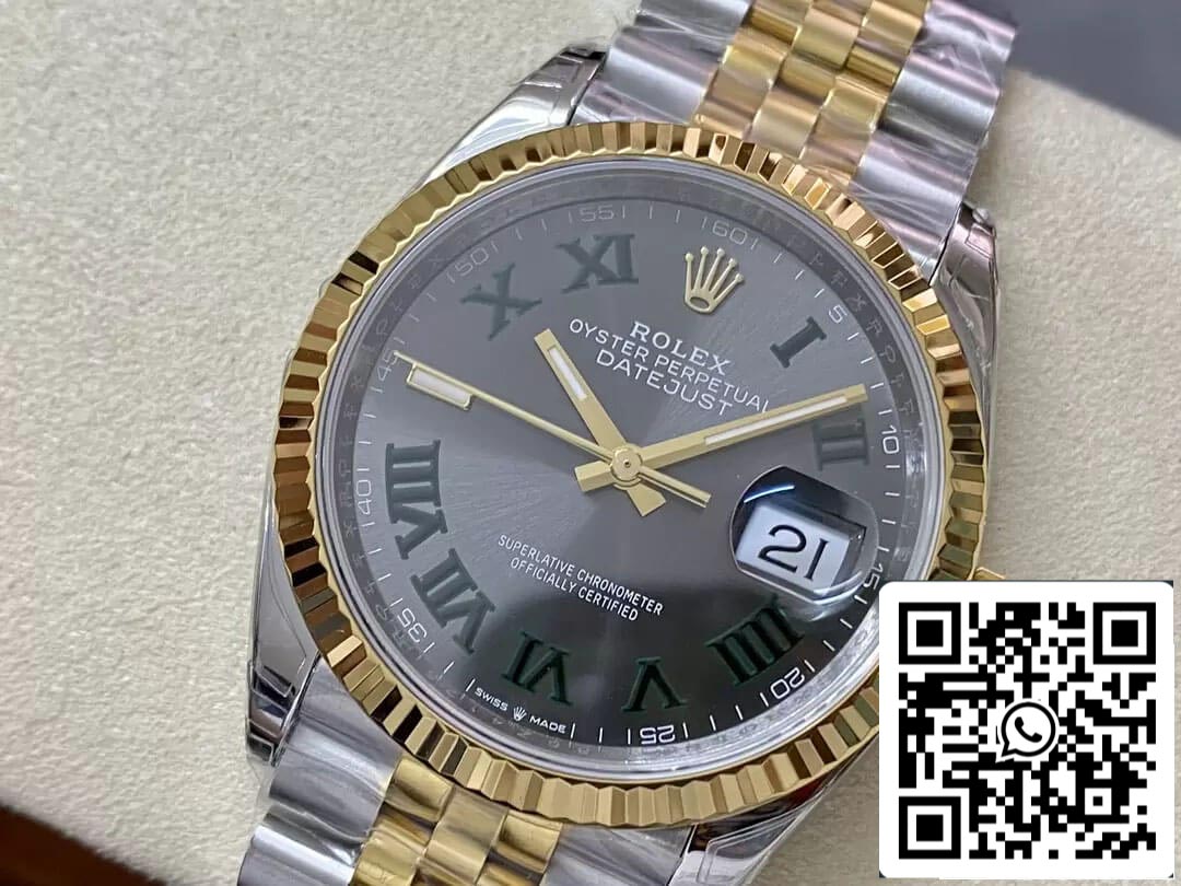 Rolex Datejust M126233-0035 36MM 1:1 Meilleure édition VS Factory Cadran Wimbledon