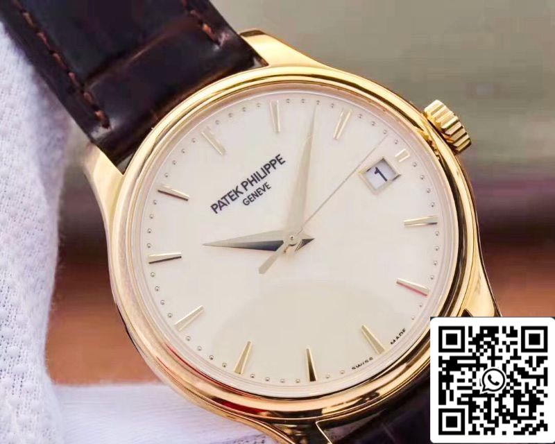 Patek Philippe Calatrava 5227J-001 ZF Factory 1:1 Melhor Edição Caixa em ouro amarelo 18K Swiss Cal.324 SC