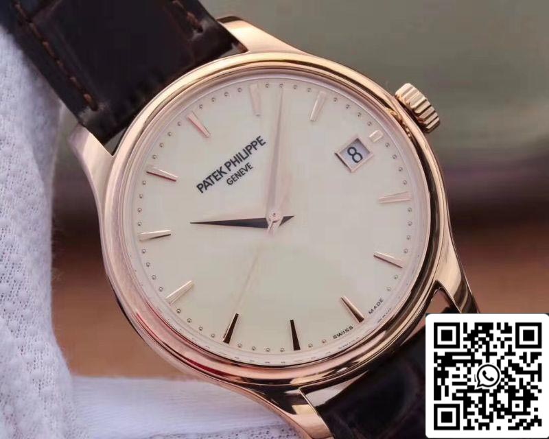 Patek Philippe Calatrava 5227R-001 ZF Factory 1:1 Best Edition 18K Rose Gold Case Swiss Cal.324 SC