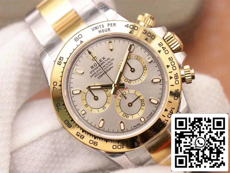 Rolex Daytona Cosmograph M116503-0002 1:1 Best Edition Noob Factory Gray Dial Swiss ETA4130