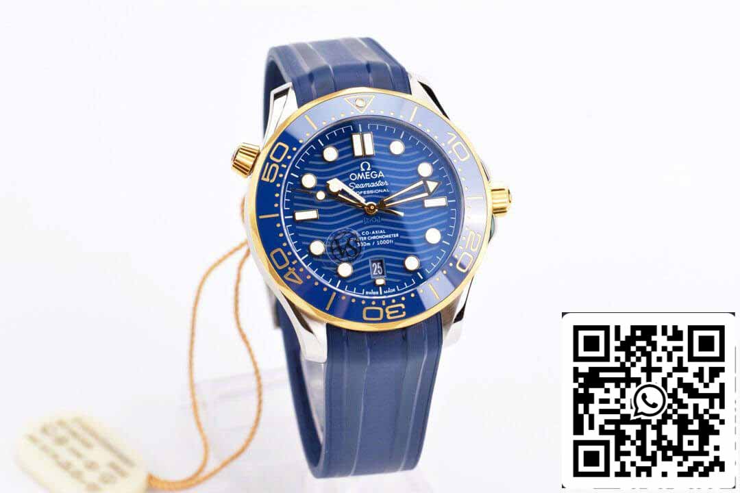 Omega Seamaster Diver 300M 210.22.42.20.03.001 1:1 Beste Edition VS Fabrik-Kautschukarmband