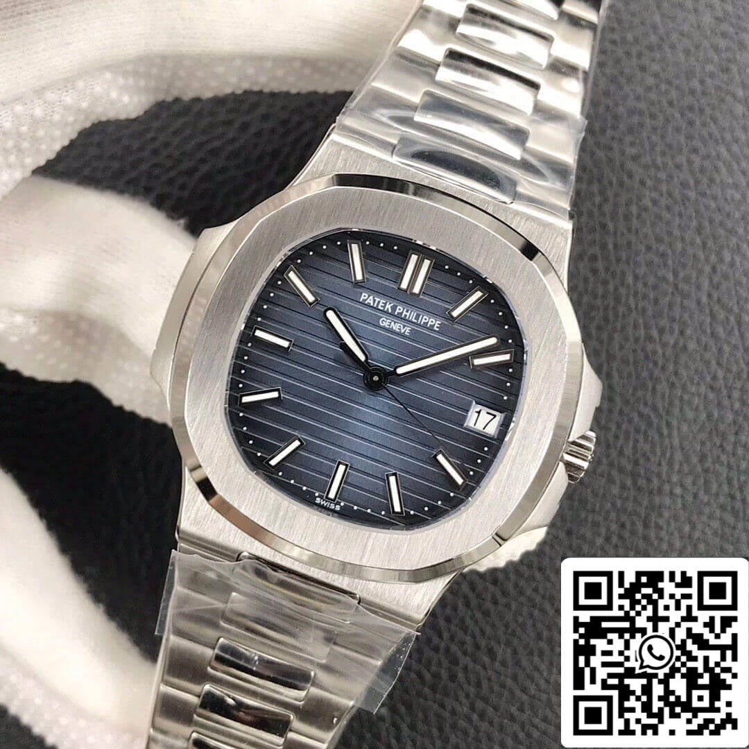 Patek Philippe Nautilus 5711/1A 010 1:1 Mejor Edición 3K Esfera Azul de Fábrica