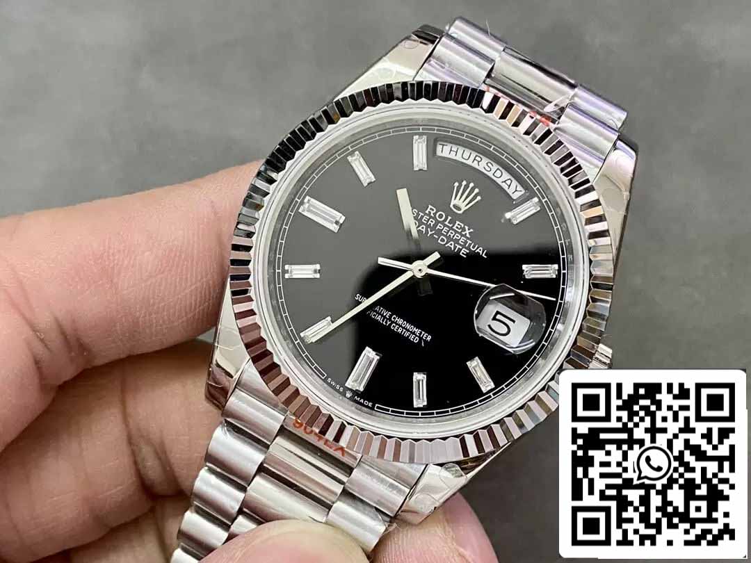 Rolex Day Date M228236-0004 1:1 Meilleure édition GM Factory V2 Version contrepoids