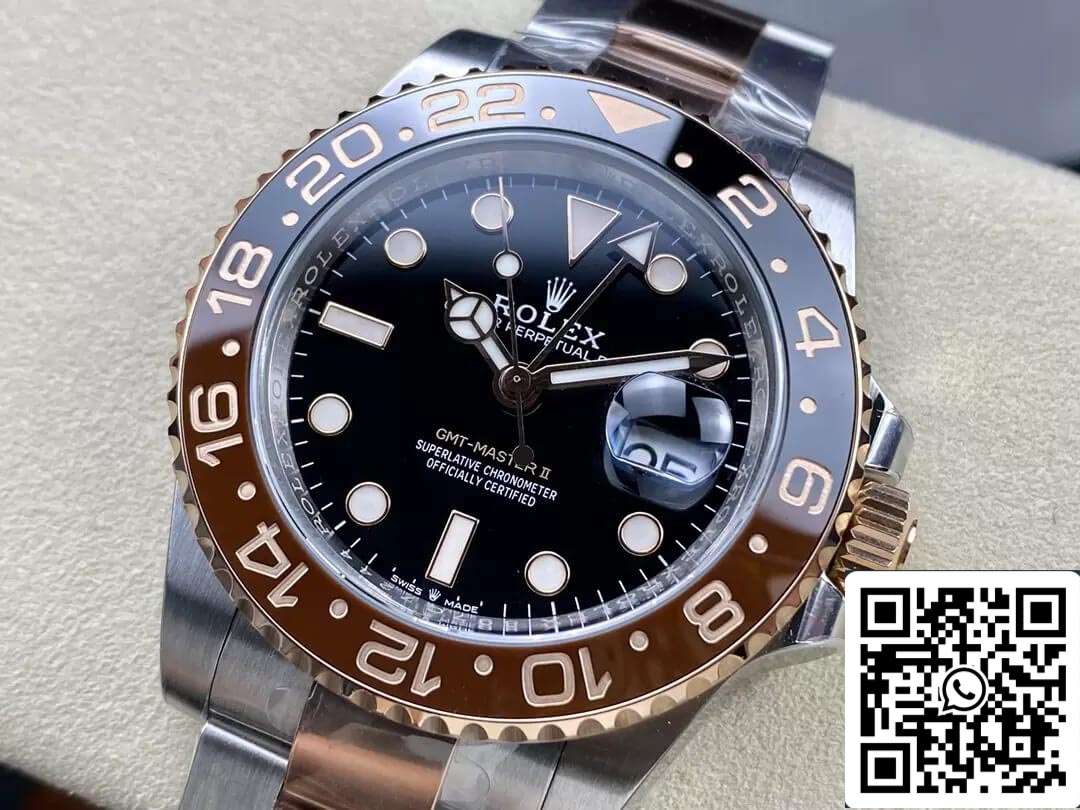 Rolex GMT Master II M126711chnr-0002 1:1 Best Edition C+ Factory Rose Gold