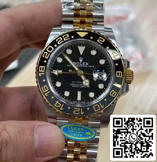 Réplique Rolex GMT Master II M126713grnr-0001 Clean Factory 3285 Mouvement V3