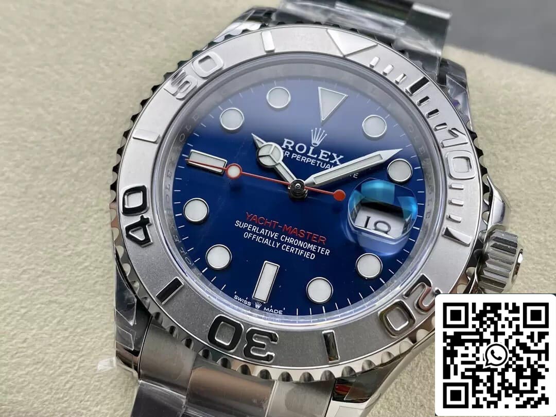 Rolex Yacht Master M126622-0002 40MM 1:1 Meilleure édition VS Cadran bleu d'usine