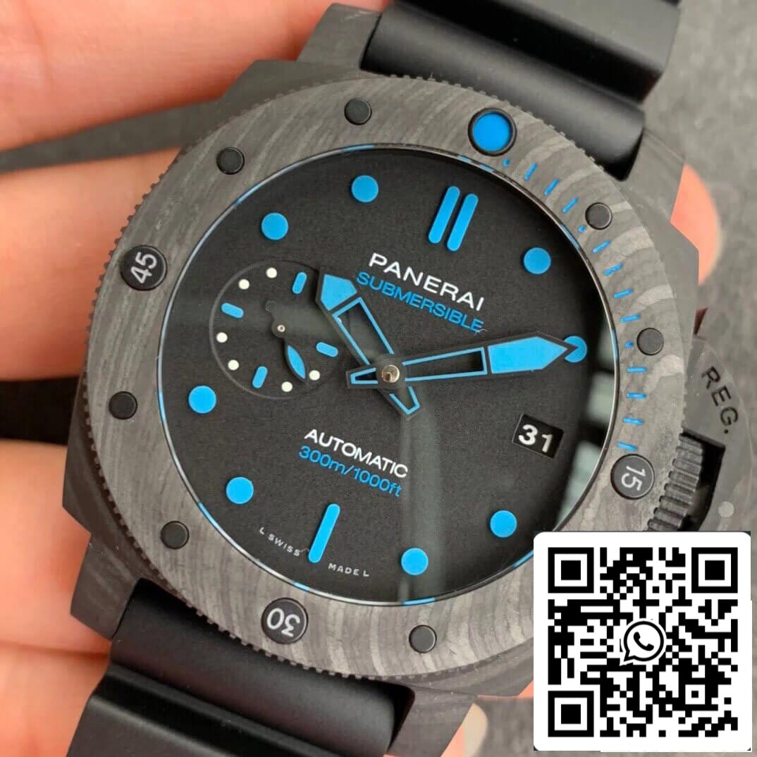 Panerai Submersible PAM00960 1:1 Meilleure édition VS Cadran noir d'usine