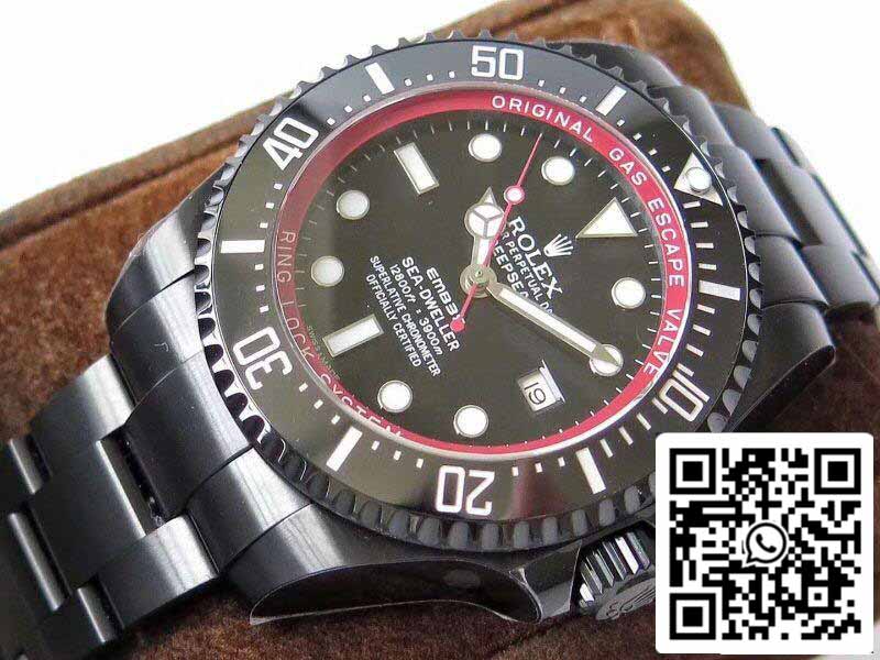 Rolex Sea-Dweller 116660 VR Factory 1:1 Best Edition svizzero ETA2836 quadrante nero