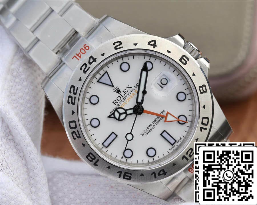 Rolex Explorer M216570-0001 1:1 Best Edition GM Factory V4 quadrante bianco