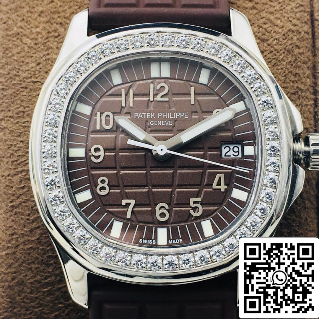 Patek Philippe Aquanaut 5067A-023 Quartz Movement 1:1 Best Edition PPF Factory Brown Strap