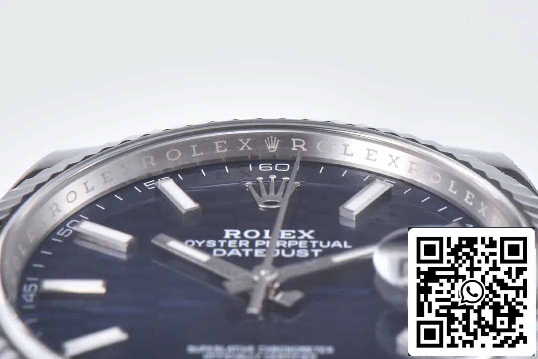 Rolex Datejust 41MM M126334-0031 1:1 Melhor Edição Clean Factory Mostrador Azul