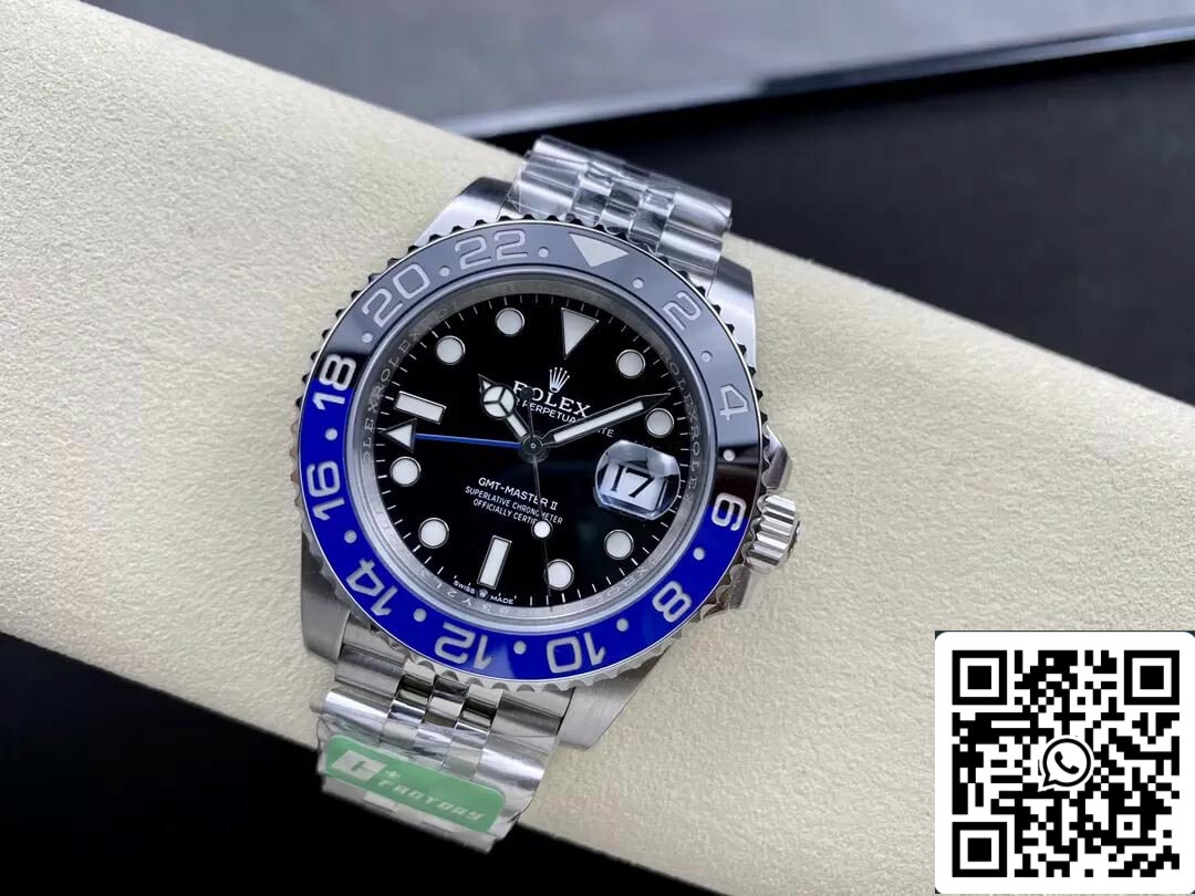 Rolex GMT Master II M126710BLNR-0002 1:1 Meilleure édition C+ Factory Lunette en céramique