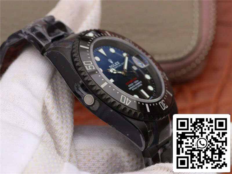 Rolex Deepsea Sea-Dweller 116660 1:1 Mejor Edición Suiza ETA2836 Esfera Degradada