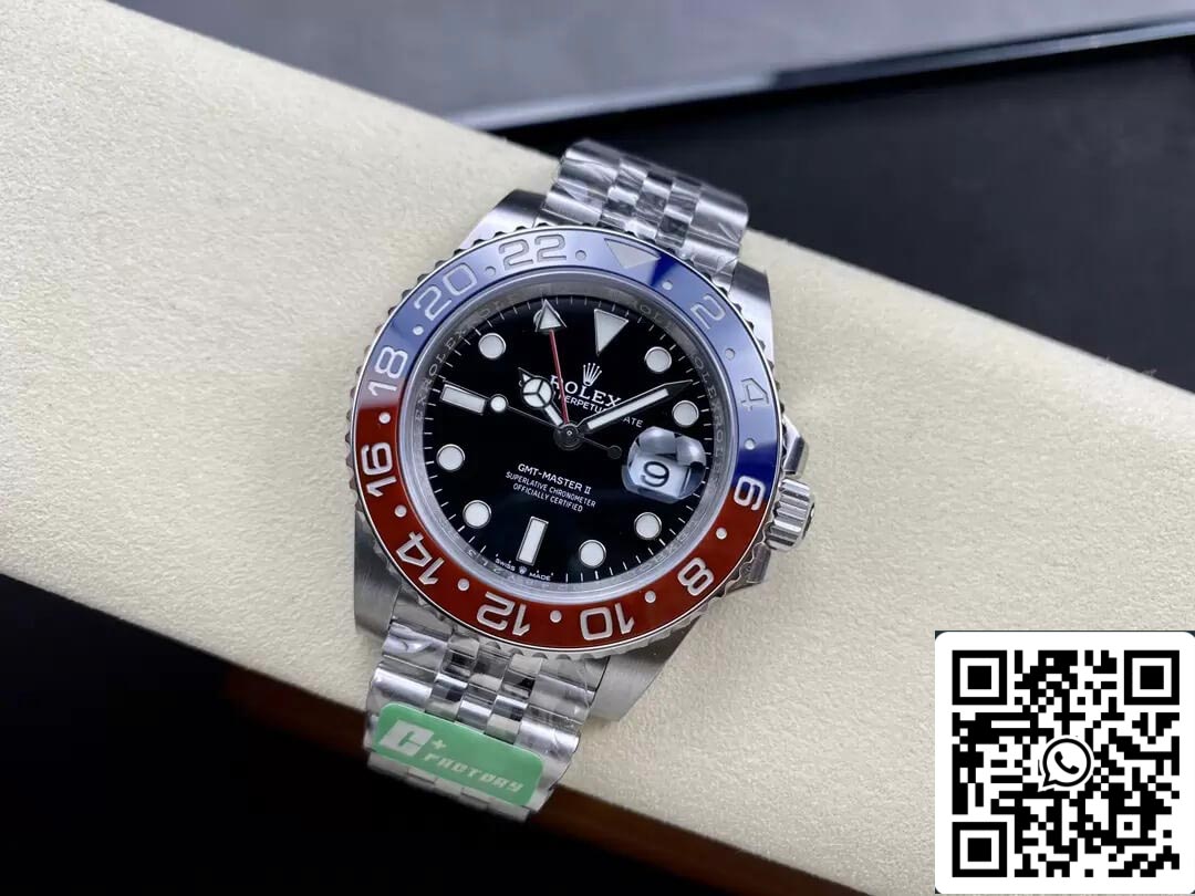 Rolex GMT Master II M126710BLRO-0001 1:1 Meilleure édition C+ Bracelet en acier d'usine