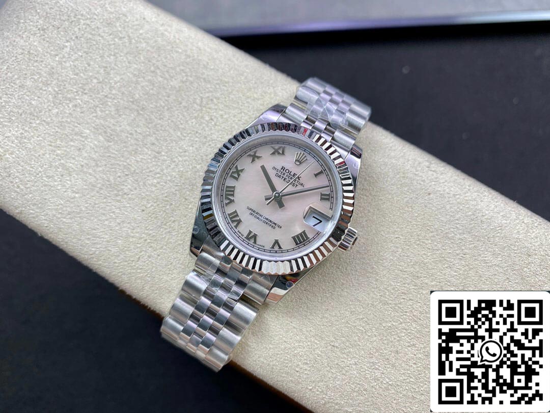 Rolex Datejust 178384 31MM 1:1 Best Edition EW Factory in acciaio inossidabile