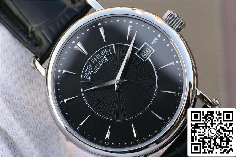 Patek Philippe Calatrava 5153G-001 1:1 Best Edition ZF Factory Black Dial