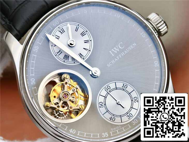 IWC Portugais IW544603 ZF Factory 1:1 Meilleure édition Tourbillon Cadran gris