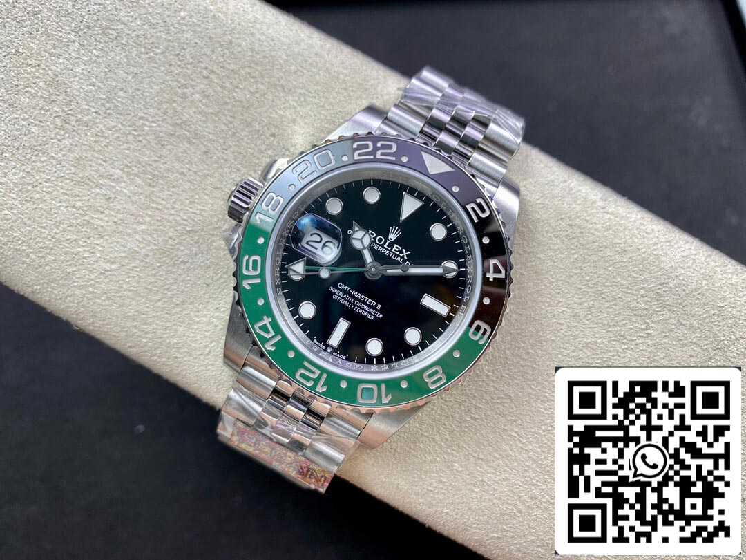 Rolex GMT Master II M126720vtnr-0002 1:1 Best Edition Clean Factory schwarzes Zifferblatt