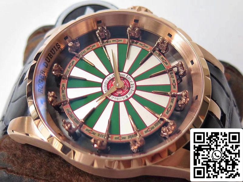 Roger Dubuis Excalibur RDDBEX0398 1:1 Meilleure édition ZF Factory Or Rose Suisse ETA8215