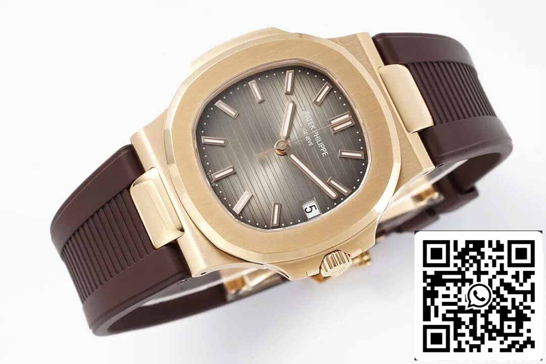 Patek Philippe Nautilus 5711 1:1 Meilleure édition PPF Factory Bracelet en caoutchouc