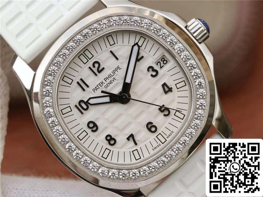 Patek Philippe Aquanaut 5067A-024 1:1 Best Edition PPF Factory Diamond White Dial