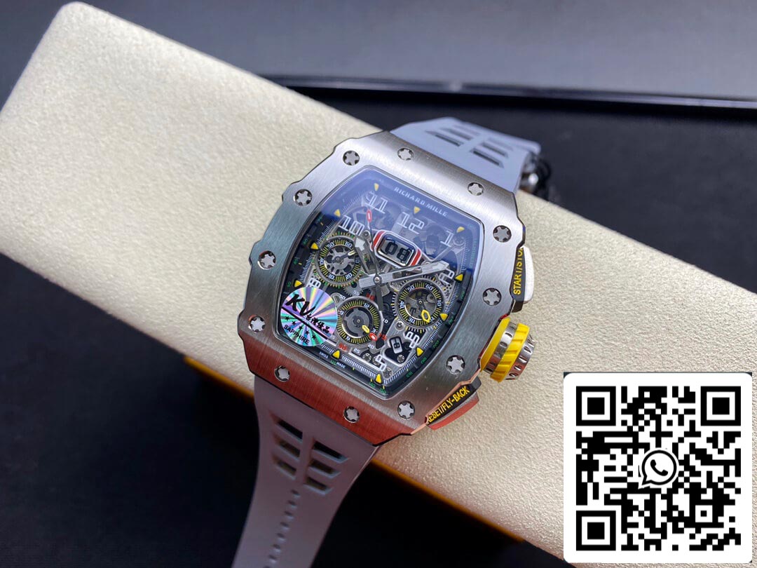 Richard Mille RM11-03 1:1 Meilleure édition KV Factory Titanium Steel