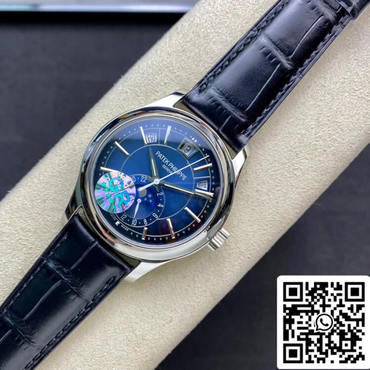 Patek Philippe Complicações 5205G-013 1:1 Melhor Edição GR Factory Mostrador Azul