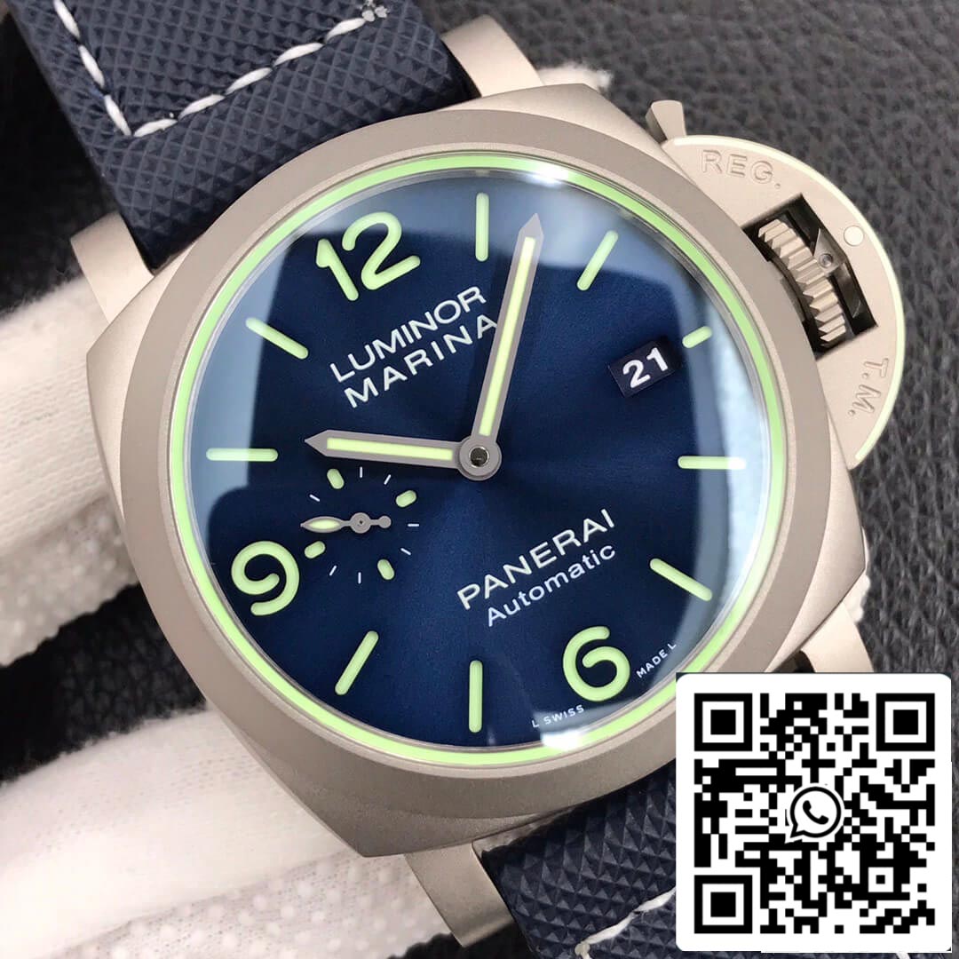 Panerai Luminor PAM01117 1:1 Best Edition VS Factory Blue Dial