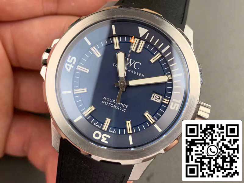 IWC Aquatimer IW329005 1:1 Best Edition V6 Factory blaues Zifferblatt Schweizer ETA9015